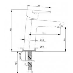 ECA Dalia Lavabo Bataryası 102188111