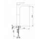 Aqua Çanak Tipi Lavabo Bataryası 941001 Aqua Çanak Tipi Lavabo Bataryası 941001