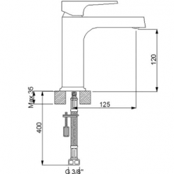 Aqua Lavabo Bataryası 941521